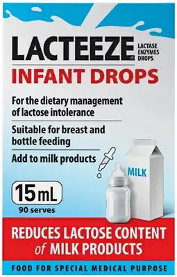 Pharmacy Best Buys Lacteeze Infant Drops 15mL offer