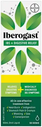 Pharmacy Best Buys Iberogast IBS + Digestive Relief 50mL offer