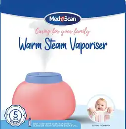 Pharmacist Advice MedeScan Warm Steam Vaporiser offer