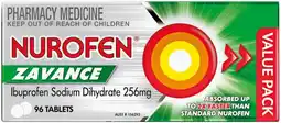 Pharmacist Advice Nurofen Zavance 96 Tablets offer