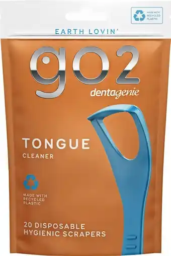 Pharmacist Advice GO2 Dentagenie Tongue Cleaner 20 Scrapers offer