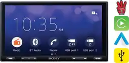 SuperCheap Auto Sony 6.95” Apple CarPlay & Android Auto Media Player^ offer