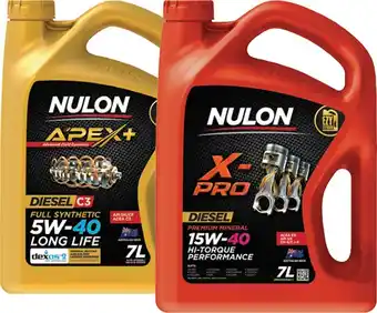 SuperCheap Auto Selected Nulon 7L Engine Oils^ offer