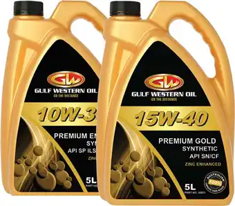 SuperCheap Auto Gulf Western 5L Premium Engine Oils offer