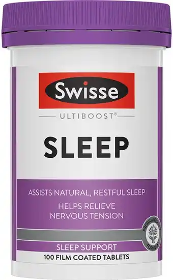 Amcal Pharmacies Swisse Ultiboost Sleep 100 Tablets offer