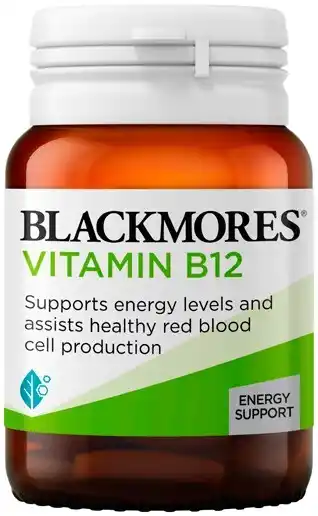 Amcal Pharmacies Blackmores Vitamin B12 75 Tablets offer