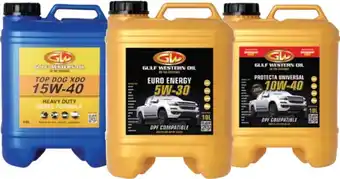 SuperCheap Auto Gulf Western 10L Engine Oils offer