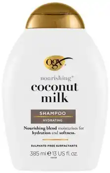 Amcal Pharmacies OGX Coconut Milk Shampoo 385mL offer