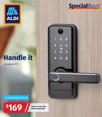 ALDI Smart Lock with Video Doorbell offer