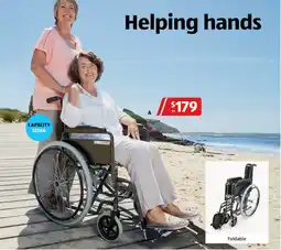 ALDI Foldable Wheelchair offer