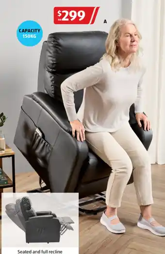 ALDI Lift Up Recliner Chair offer