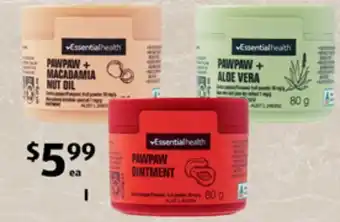 ALDI Essential Health Pawpaw Ointment Tub offer