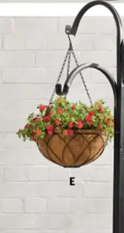 ALDI Hanging Basket with Liner offer