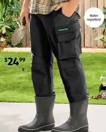 ALDI Adult's Gardening Pants offer