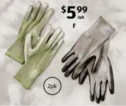 ALDI Adult's Gardening Gloves 2pk offer