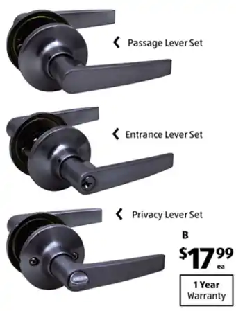 ALDI Assorted Door Handle offer