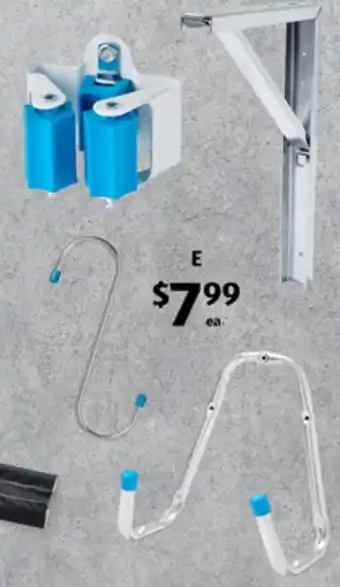 ALDI Assorted Hooks, Shelf Supports or Tool Holders offer