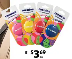 ALDI Mentos Car Air offer