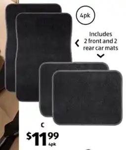 ALDI Carpet Car Floor Mats offer