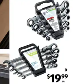 ALDI Ratchet Wrench or Spanner Set offer