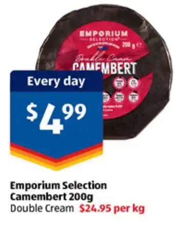 ALDI Emporium Selection Camembert offer