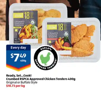 ALDI Crumbed RSPCA Approved Chicken Tenders offer