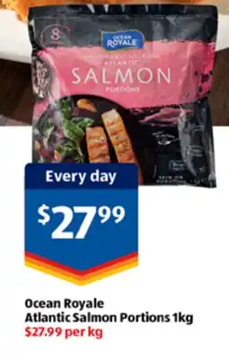 ALDI Ocean Royale Atlantic Salmon Portions offer