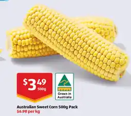 ALDI Australian Sweet Corn offer