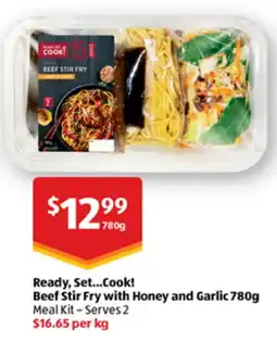 ALDI Beef Stir Fry with Honey and Garlic offer