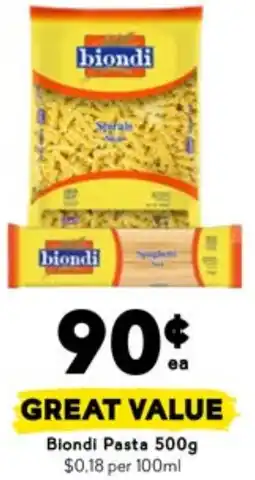 Drakes GREAT VALUE Blondi Pasta offer