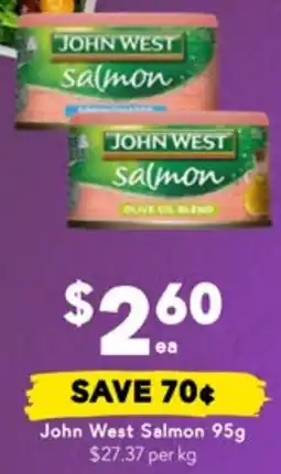 Drakes John West Salmon offer