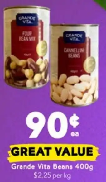 Drakes Grande Vita Beans offer