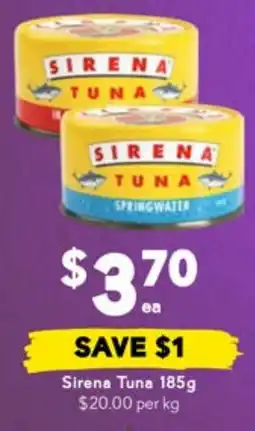 Drakes Sirena Tuna offer