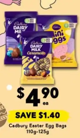 Drakes Cadbury Easter Egg Bags offer