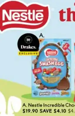 Drakes Nestle Incredible Chocolate Egg offer