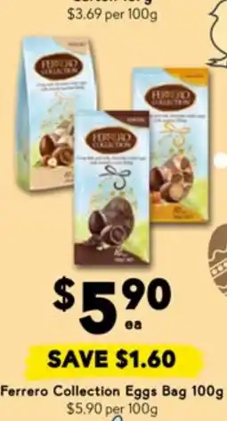 Drakes Ferrero Collection Eggs Bag offer