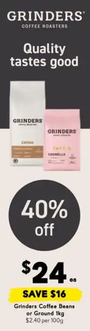 Drakes Grinders Coffee Beans offer