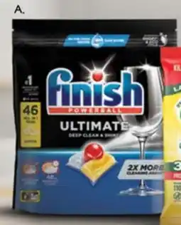 Drakes Finish Powerball Ultimate Lemon Dishwasher Tablets offer