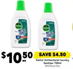 Drakes Dettol Antibacterial Laundry Sanitiser offer