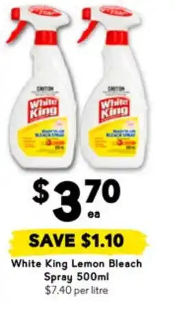 Drakes White King Lemon Bleach Spray offer