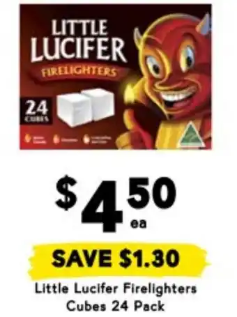 Drakes Little Lucifer Firelighters Cubes offer