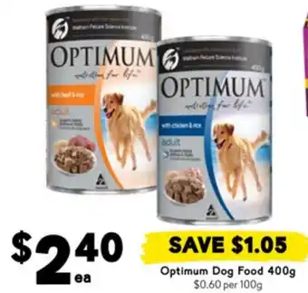 Drakes Optimum Dog Food offer