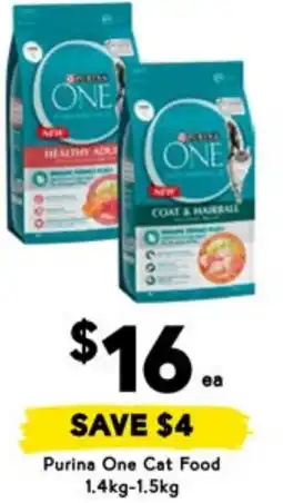 Drakes Purina One Cat Food offer