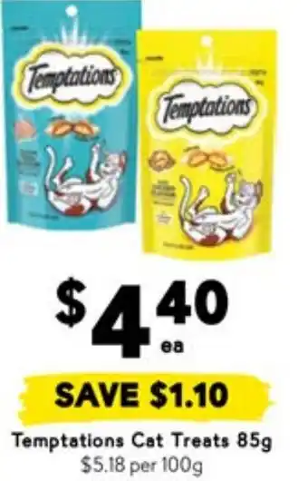 Drakes Temptations Cat Treats offer