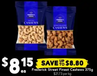 Drakes Frederick Street Finest Cashews offer