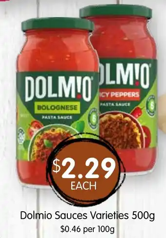 Spudshed Dolmio Sauces Varieties offer