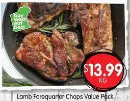 Spudshed Lamb Forequarter Chops Value Pack offer