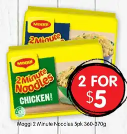 Spudshed Maggi 2 Minute Noodles offer