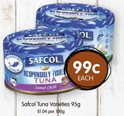 Spudshed Safcol Tuna Varieties offer