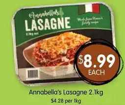 Spudshed Annabella's Lasagne offer